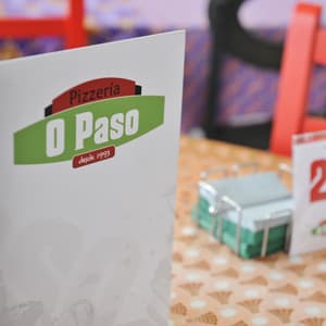 Interior de Pizzería O'Paso